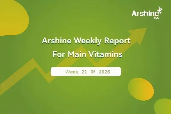 2026 Arshine Weekly Report For Main Vitamins May 25-May 29 / Week 22 of 2026