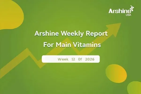 2026 Arshine Weekly Report For Main Vitamins Mar 16-Mar 20 / Week 12 of 2026